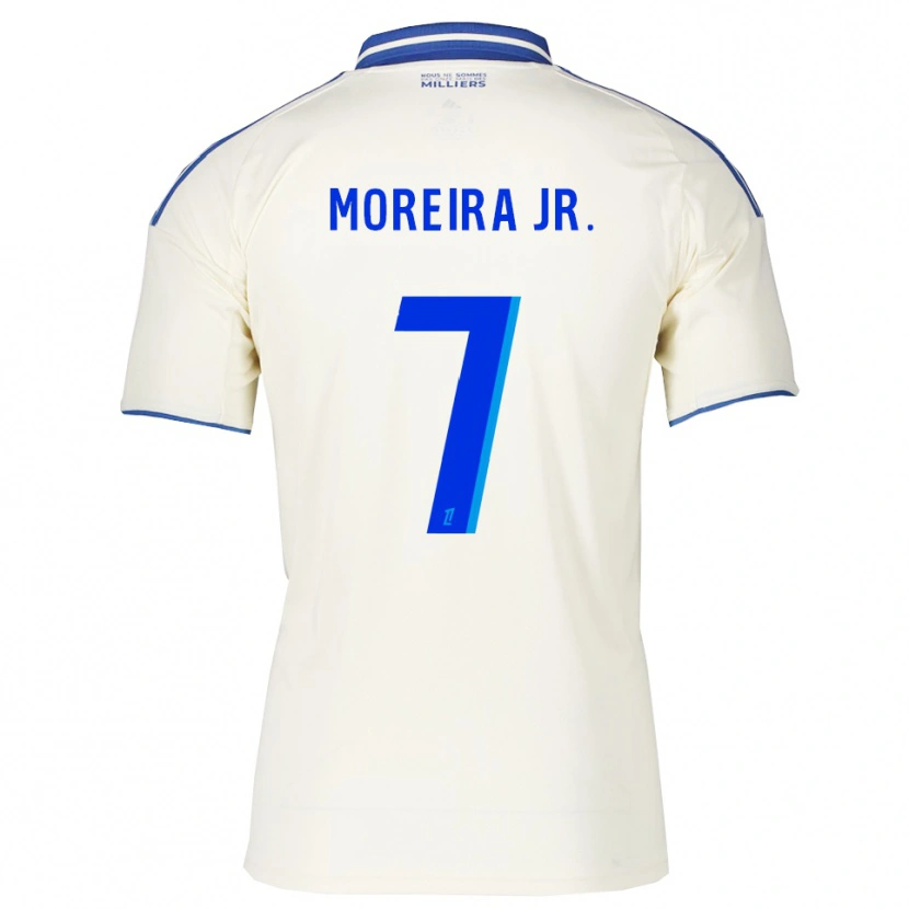 Danxen Homem Camisola Diego Moreira #7 Champagne Azul Alternativa 2025/26 Camisa