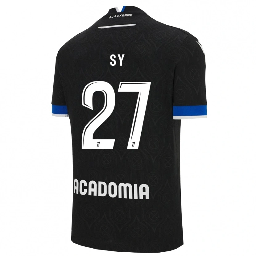 Danxen Homem Camisola Lamine Sy #27 Preto Branco Alternativa 2025/26 Camisa