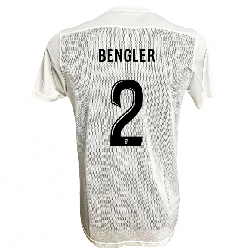 Danxen Homem Camisola Randy Bengler #2 Preto Branco Alternativa 2025/26 Camisa