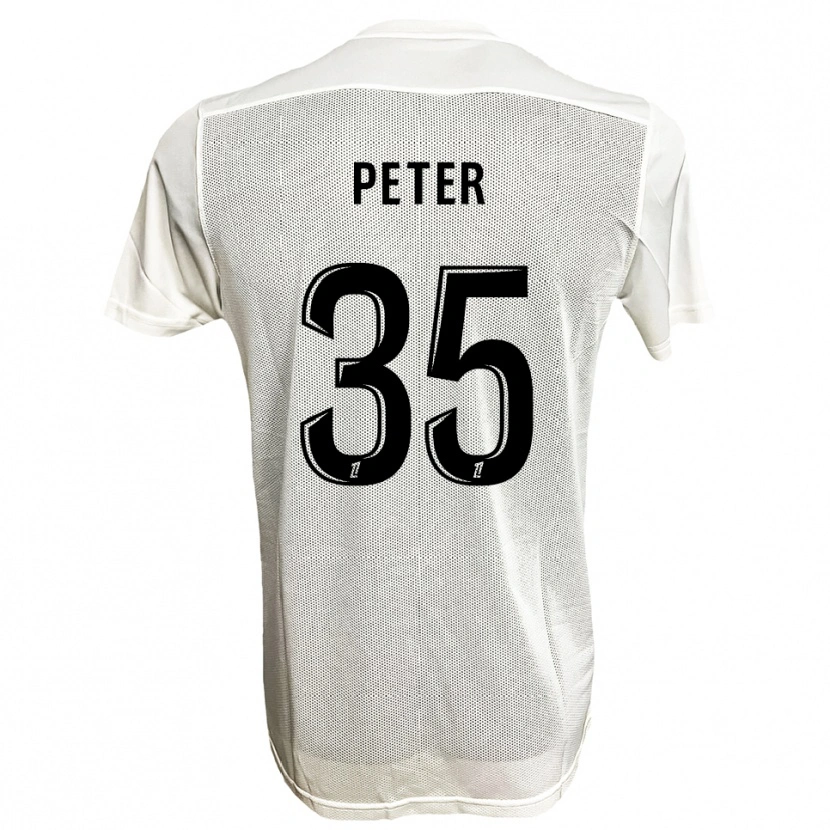 Danxen Homem Camisola Prosper Peter #35 Preto Branco Alternativa 2025/26 Camisa