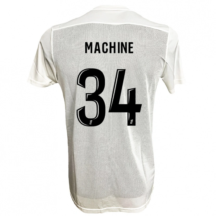 Danxen Homem Camisola Lanroy Machine #34 Preto Branco Alternativa 2025/26 Camisa
