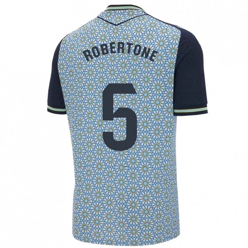 Danxen Homem Camisola Lucas Robertone #5 Azul Marinho Alternativa 2025/26 Camisa