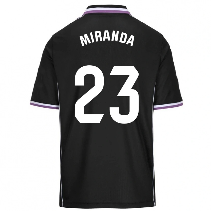 Danxen Homem Camisola João Miranda #23 Roxo Preto Alternativa 2025/26 Camisa