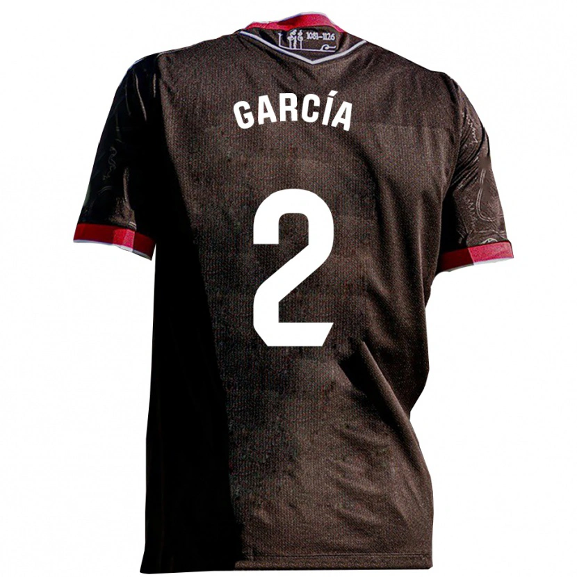 Danxen Homem Camisola Víctor García #2 Preto Vermelho Alternativa 2025/26 Camisa