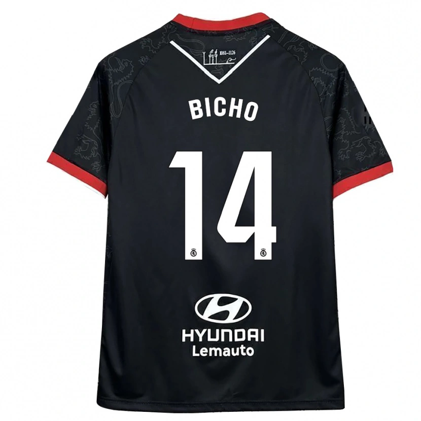 Danxen Homem Camisola Bicho #14 Preto Vermelho Alternativa 2025/26 Camisa