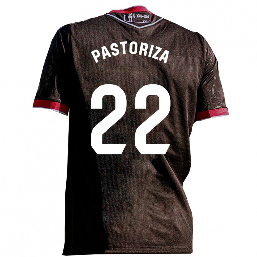 Danxen Homem Camisola Agustín Pastoriza #22 Preto Vermelho Alternativa 2025/26 Camisa