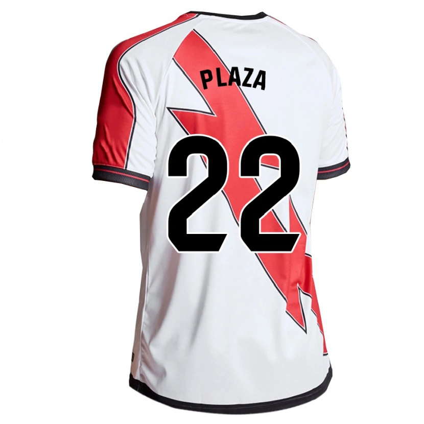 Danxen Mulher Camisola Beto Plaza #22 Branco Vermelho Principal 2025/26 Camisa