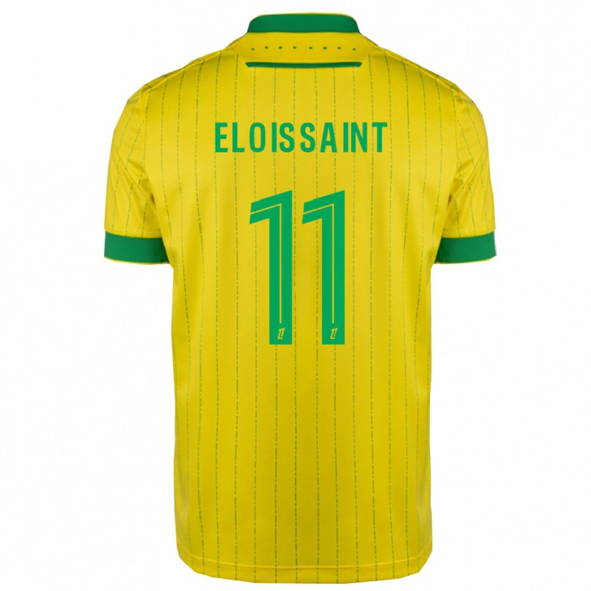 Danxen Mulher Camisola Roseline Eloissaint #11 Amarelo Verde Principal 2025/26 Camisa