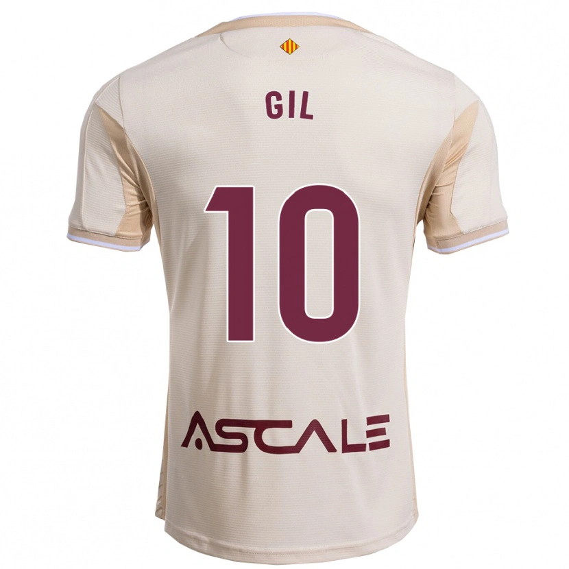Danxen Mulher Camisola Markel Gil #10 Branco Sujo Borgonha Alternativa 2025/26 Camisa