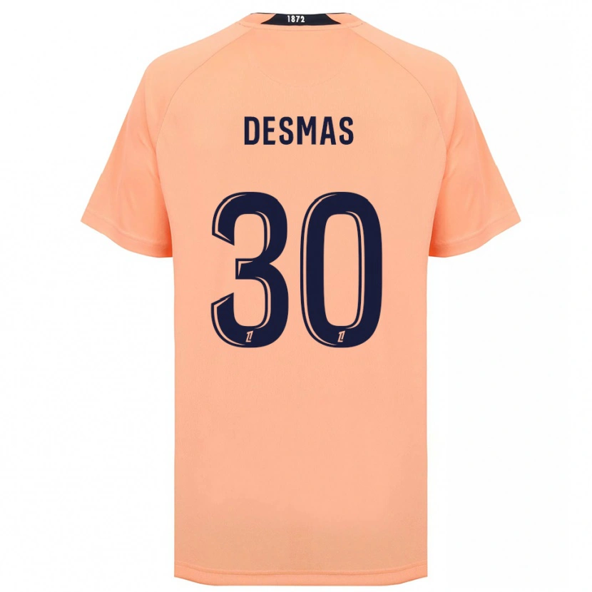 Danxen Mulher Camisola Arthur Desmas #30 Laranja Azul Marinho Alternativa 2025/26 Camisa
