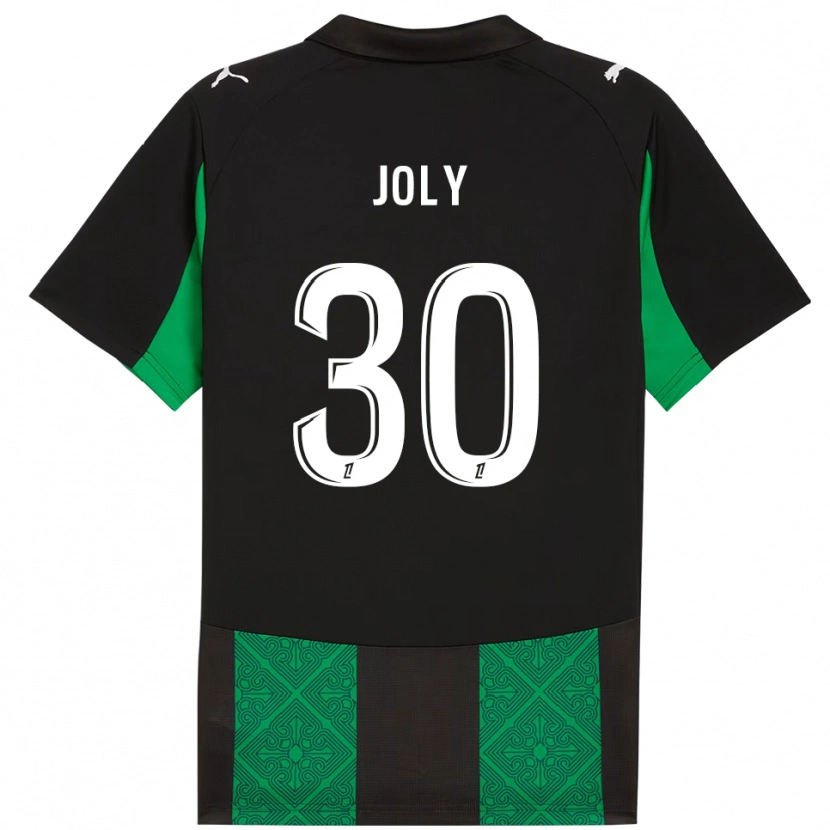 Danxen Mulher Camisola Blandine Joly #30 Preto Verde Alternativa 2025/26 Camisa