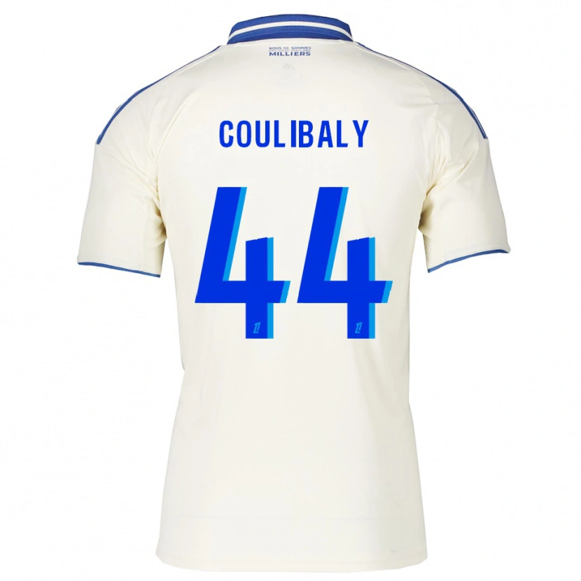 Danxen Mulher Camisola Soumaïla Coulibaly #44 Champagne Azul Alternativa 2025/26 Camisa
