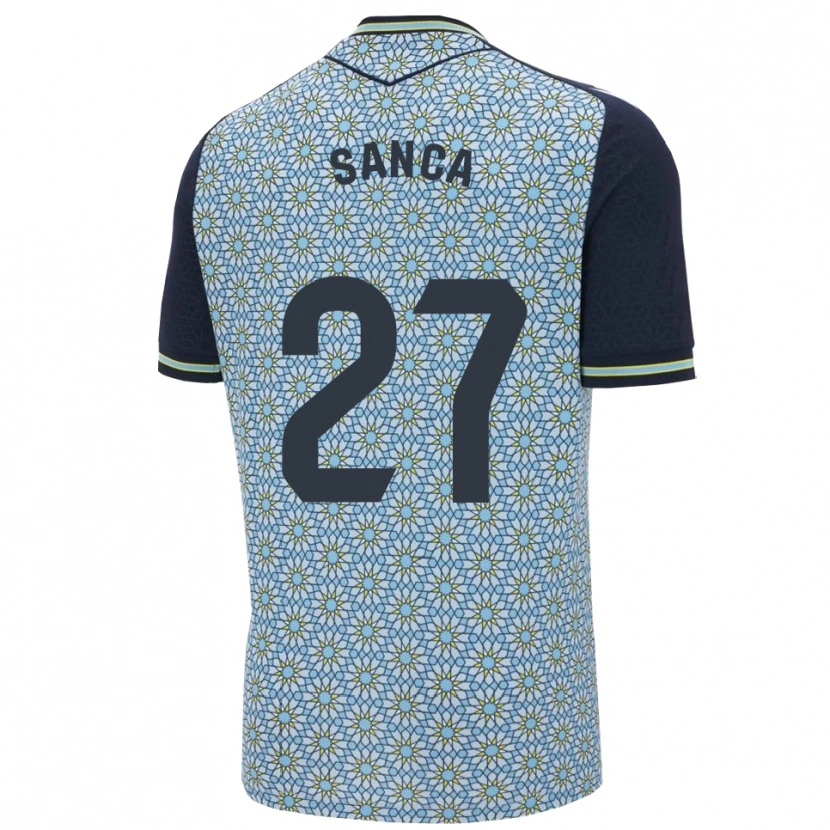 Danxen Mulher Camisola Marciano Sanca #27 Azul Marinho Alternativa 2025/26 Camisa