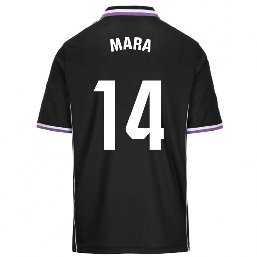 Danxen Mulher Camisola Mara Martínez Fuertes #14 Roxo Preto Alternativa 2025/26 Camisa