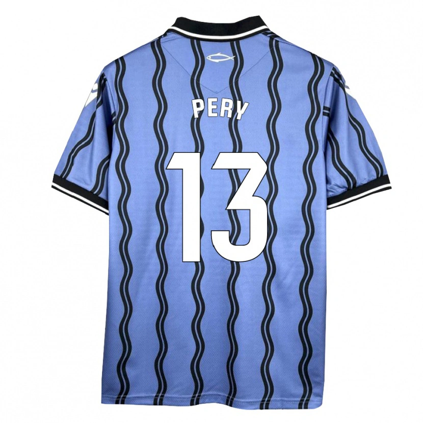 Danxen Mulher Camisola Pery #13 Azul Escuro Preto Alternativa 2025/26 Camisa