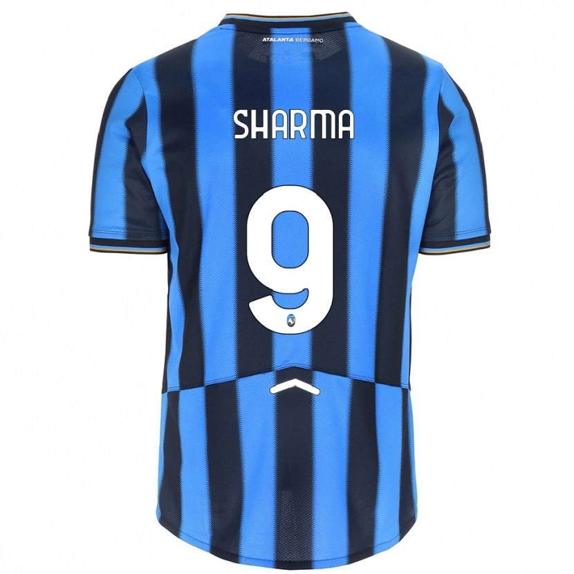Danxen Criança Camisola Rahul Sharma #9 Azul Celeste Preto Principal 2025/26 Camisa
