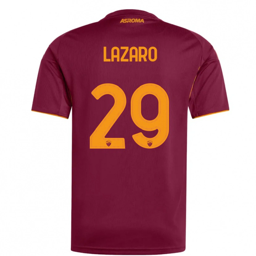 Danxen Criança Camisola Paloma Lazaro #29 Borgonha Laranja Principal 2025/26 Camisa