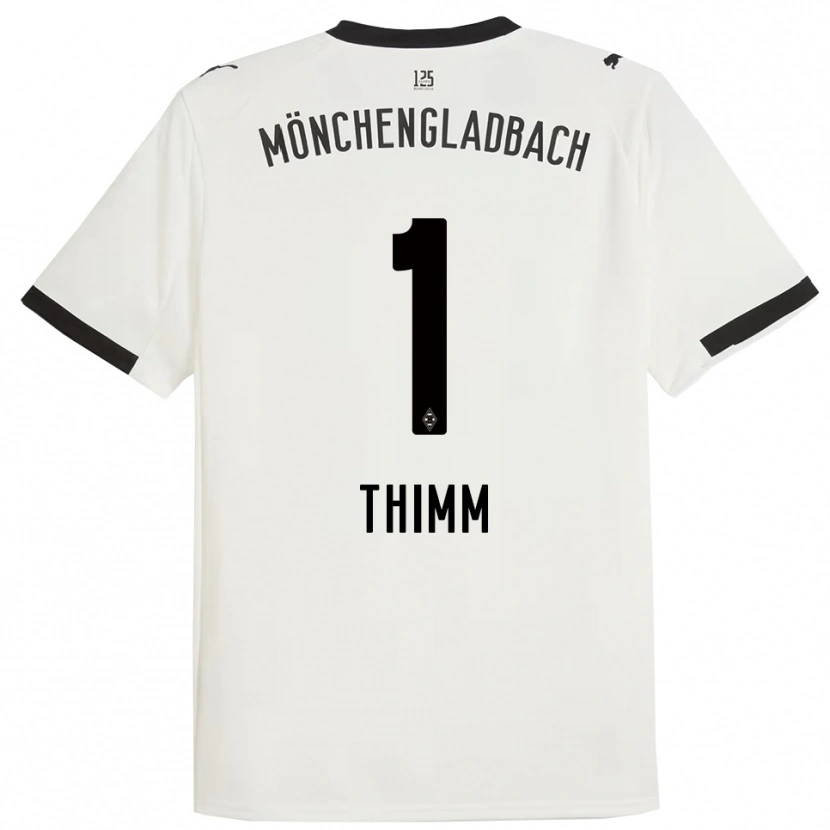 Danxen Criança Camisola Joshua Thimm #1 Branco Preto Principal 2025/26 Camisa