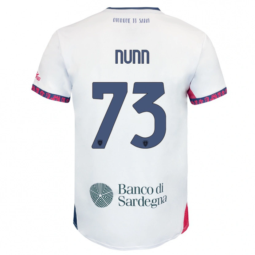 Danxen Criança Camisola Jack Nunn #73 Branco Marinho Vermelho Alternativa 2025/26 Camisa