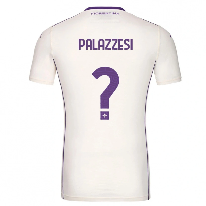 Danxen Criança Camisola Yuri Palazzesi #0 Branco Roxo Vermelho Alternativa 2025/26 Camisa