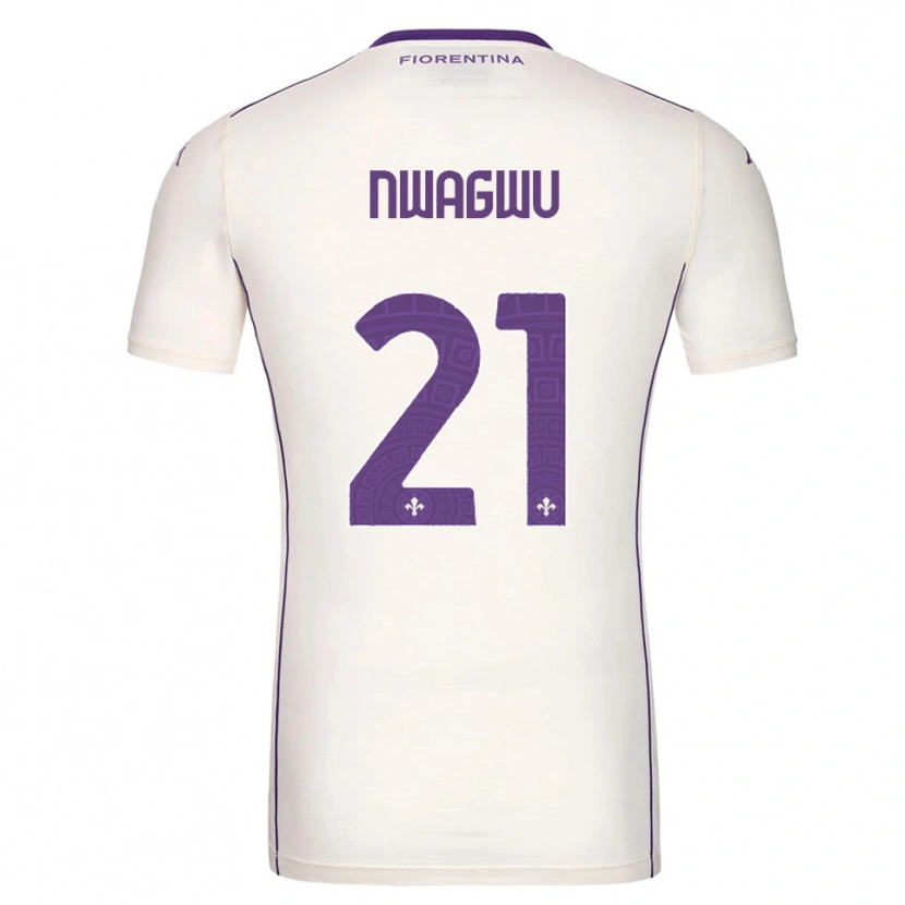 Danxen Criança Camisola Ikenna Nwagwu #21 Branco Roxo Vermelho Alternativa 2025/26 Camisa