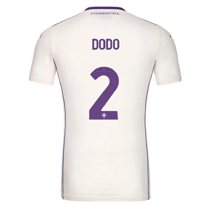 Danxen Criança Camisola Dodô #2 Branco Roxo Vermelho Alternativa 2025/26 Camisa
