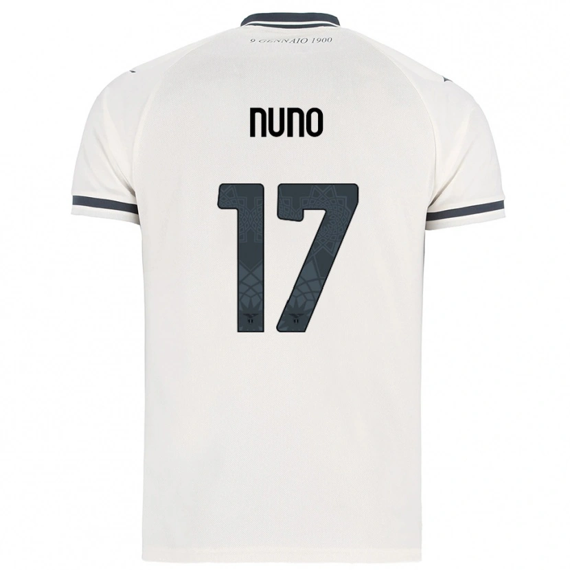 Danxen Criança Camisola Nuno Tavares #17 Branco Marinho Alternativa 2025/26 Camisa