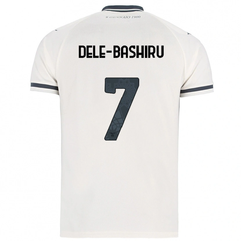 Danxen Criança Camisola Fisayo Dele-Bashiru #7 Branco Marinho Alternativa 2025/26 Camisa