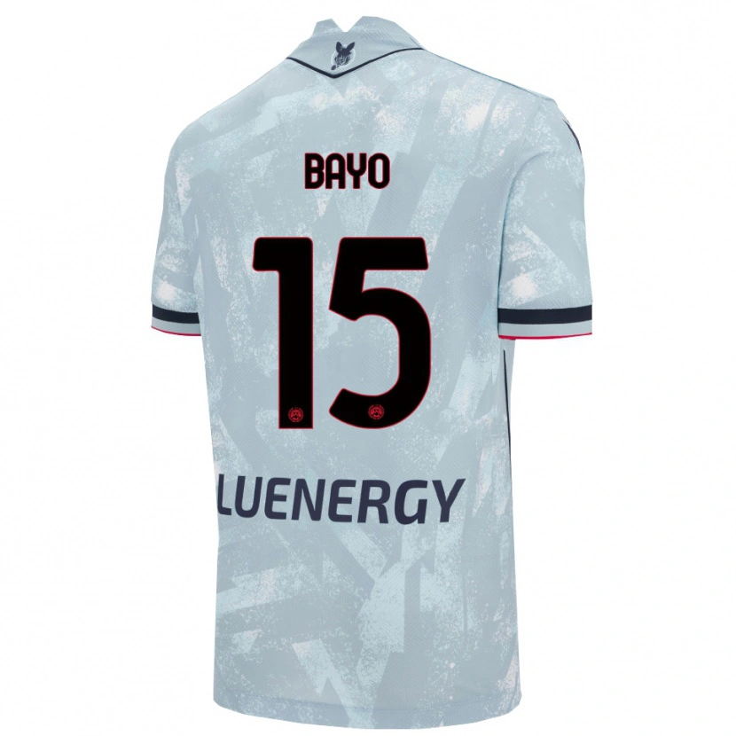 Danxen Criança Camisola Vakoun Bayo #15 Azul Claro Preto Alternativa 2025/26 Camisa