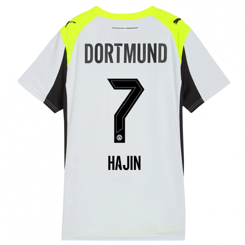 Danxen Criança Camisola So Hajin #7 Amarelo Fluorescente Alternativa 2025/26 Camisa