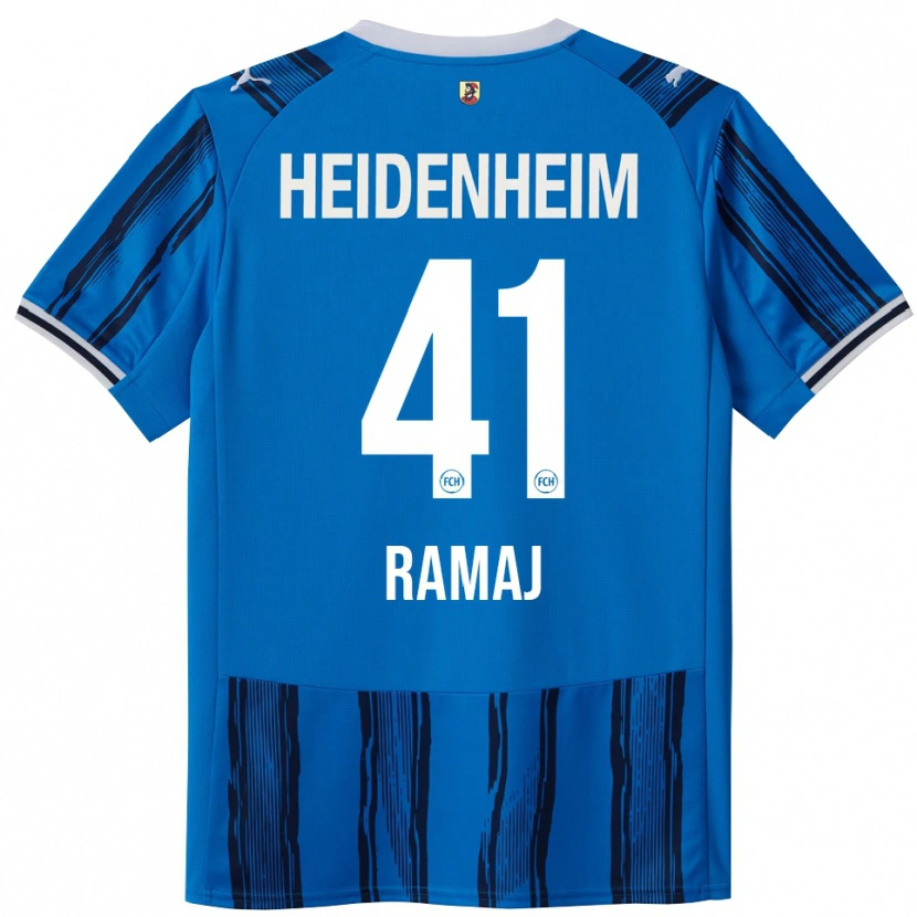 Danxen Criança Camisola Diant Ramaj #41 Azul Marinho Alternativa 2025/26 Camisa