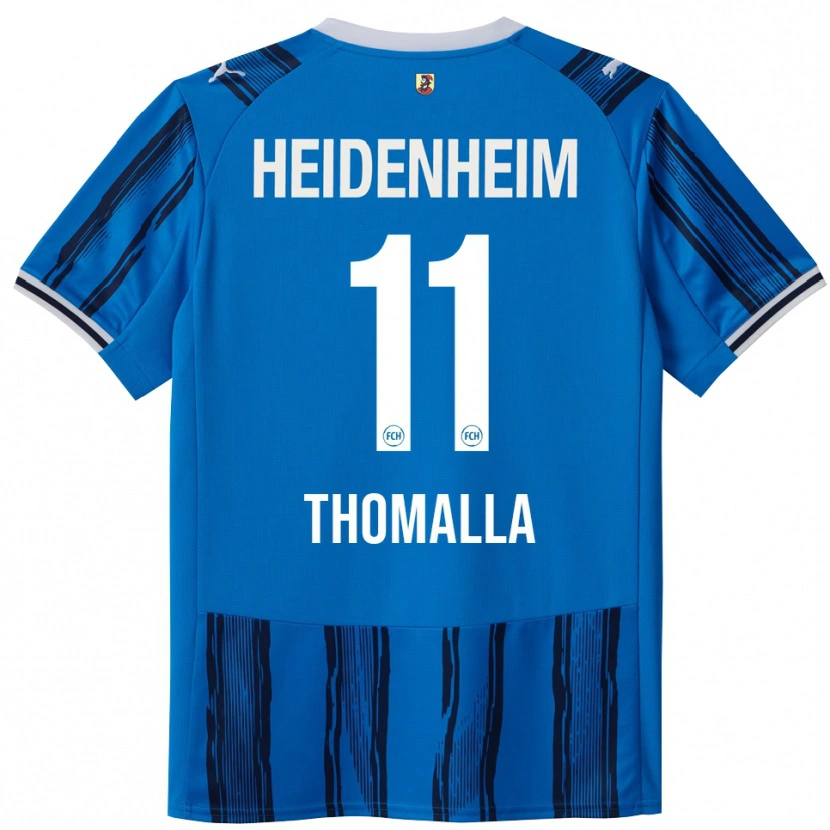 Danxen Criança Camisola Denis Thomalla #11 Azul Marinho Alternativa 2025/26 Camisa