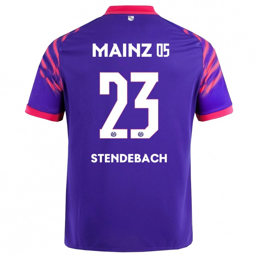 Danxen Criança Camisola Jule Stendebach #23 Marinho Rosa Alternativa 2025/26 Camisa