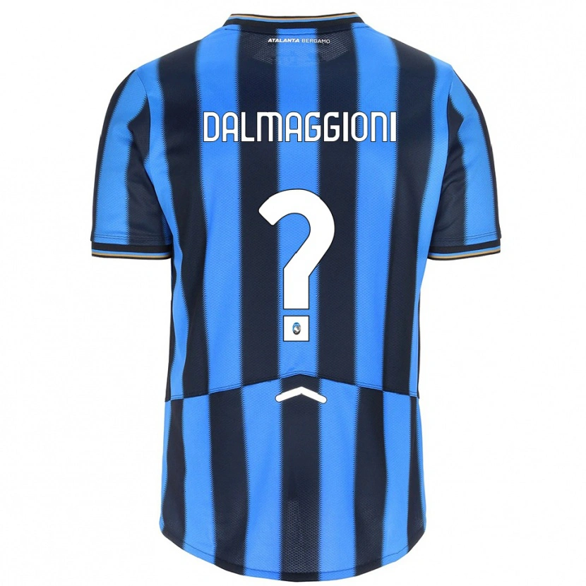 Danxen Homem Camisola Cristian Dalmaggioni #0 Azul Celeste Preto Principal 2025/26 Camisa