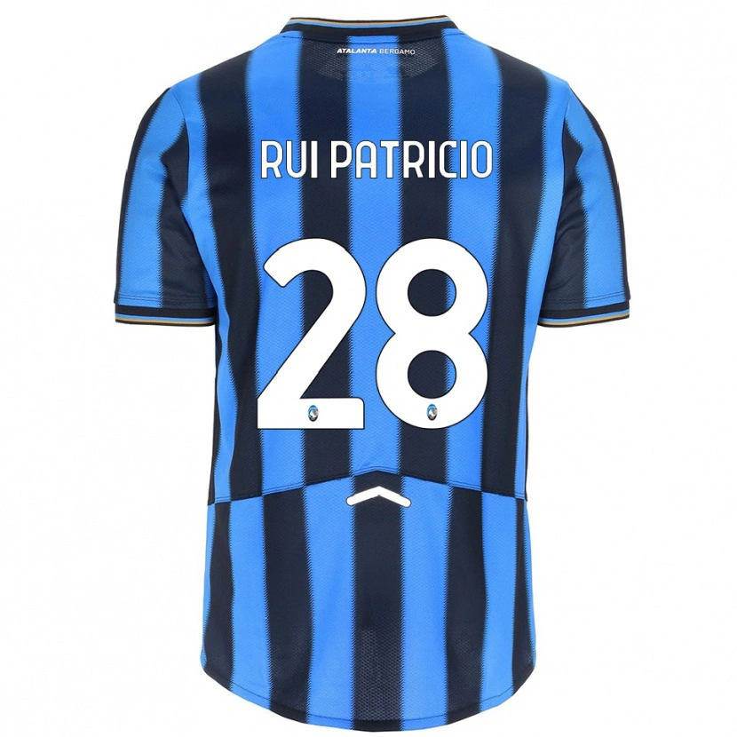 Danxen Homem Camisola Rui Patricio #28 Azul Celeste Preto Principal 2025/26 Camisa