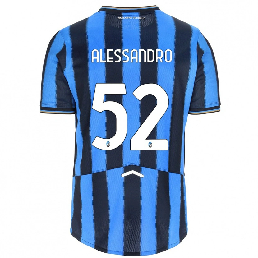 Danxen Homem Camisola Alessandro Rinaldi #52 Azul Celeste Preto Principal 2025/26 Camisa