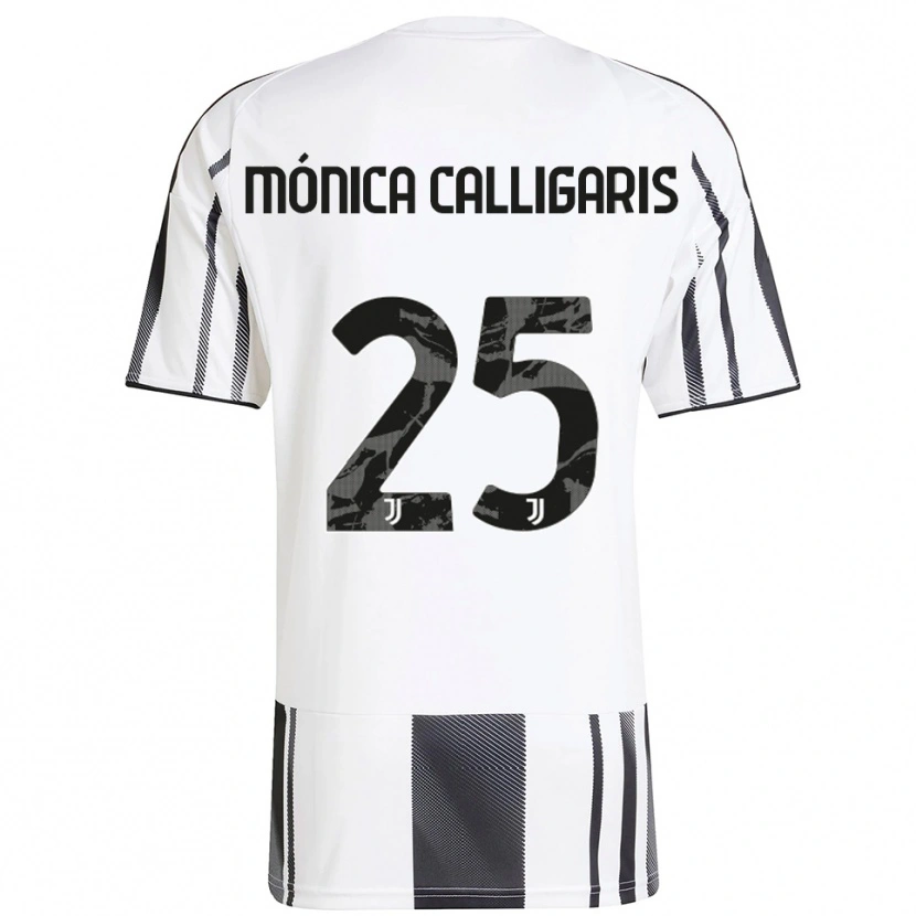 Danxen Homem Camisola Viola Mónica Calligaris #25 Branco Preto Principal 2025/26 Camisa