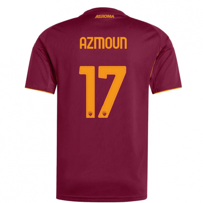 Danxen Homem Camisola Sardar Azmoun #17 Borgonha Laranja Principal 2025/26 Camisa