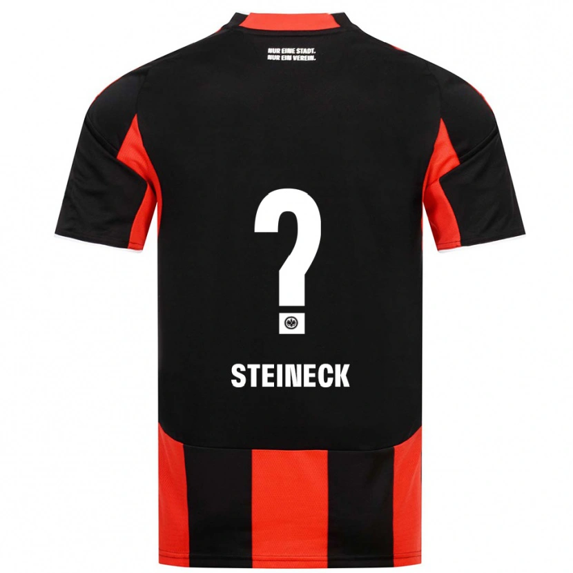 Danxen Homem Camisola David Steineck #0 Preto Vermelho Principal 2025/26 Camisa
