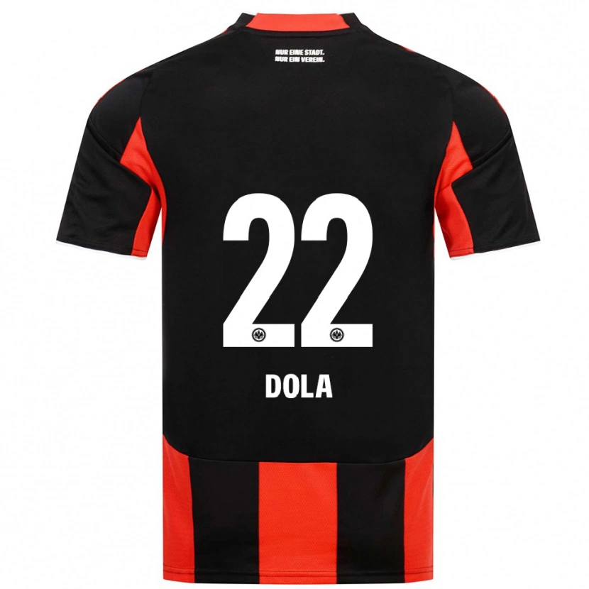 Danxen Homem Camisola Igor Dola #22 Preto Vermelho Principal 2025/26 Camisa