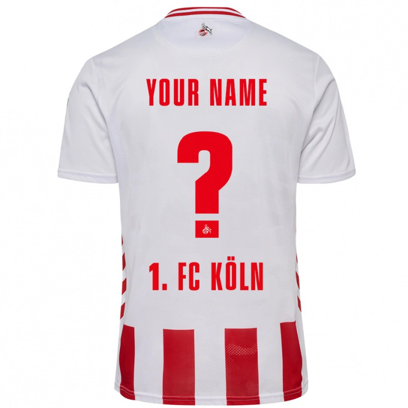 Danxen Homem Camisola Seu Nome #0 Branco Vermelho Principal 2025/26 Camisa