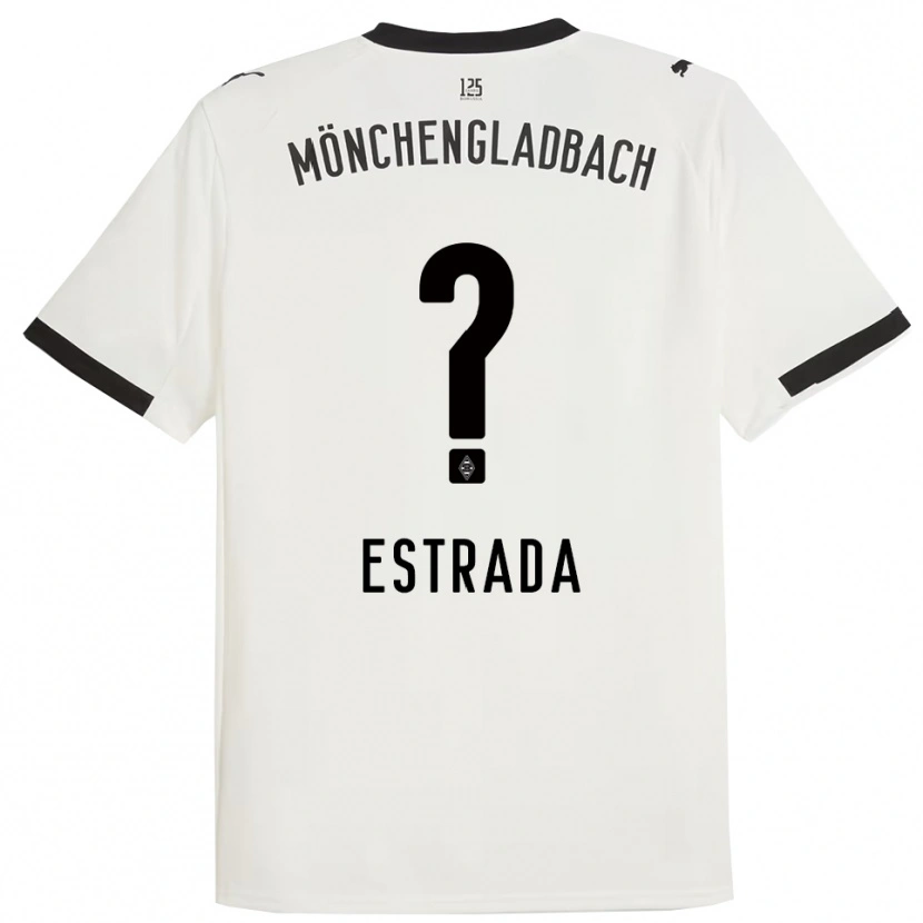 Danxen Homem Camisola Joshua Jong Estrada #0 Branco Preto Principal 2025/26 Camisa