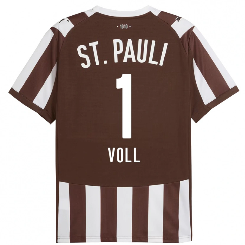 Danxen Homem Camisola Ben Voll #1 Café Branco Principal 2025/26 Camisa