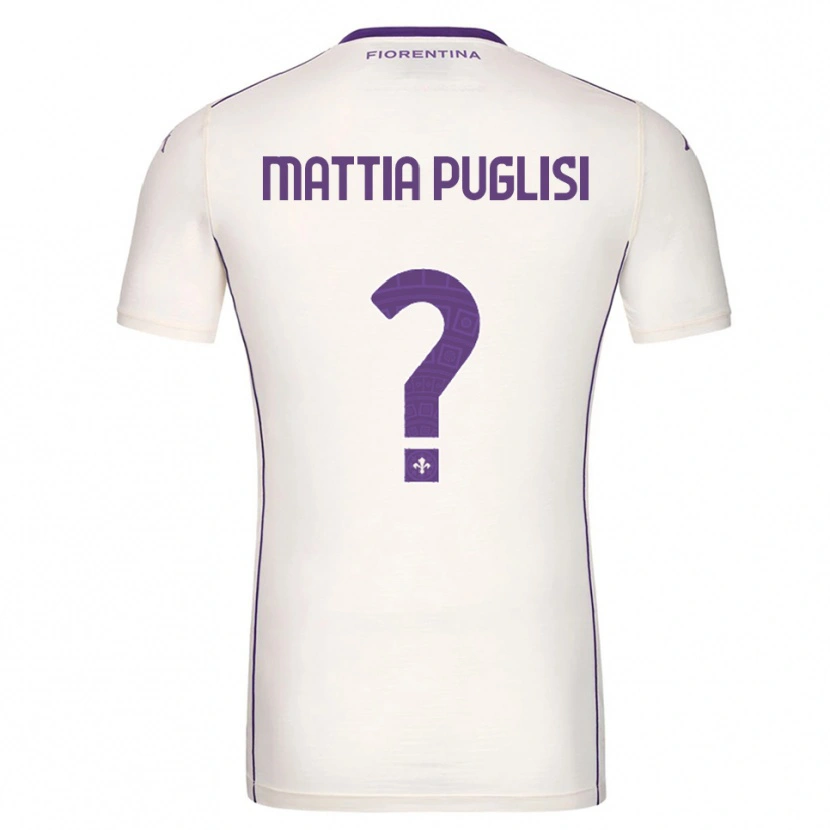 Danxen Homem Camisola Luca Mattia Puglisi #0 Branco Roxo Vermelho Alternativa 2025/26 Camisa