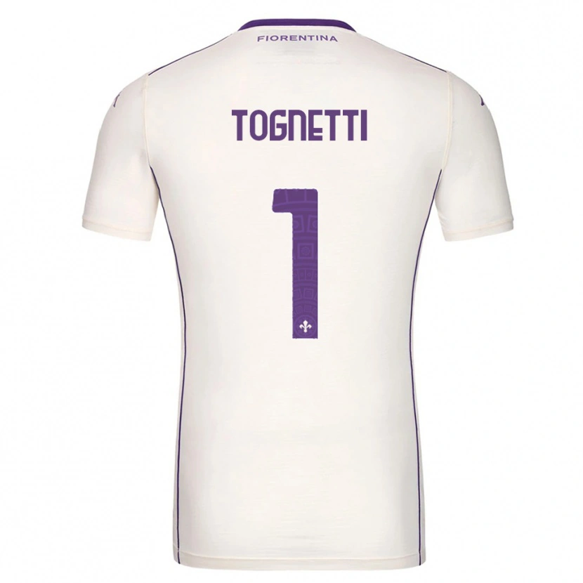 Danxen Homem Camisola Laerte Tognetti #1 Branco Roxo Vermelho Alternativa 2025/26 Camisa
