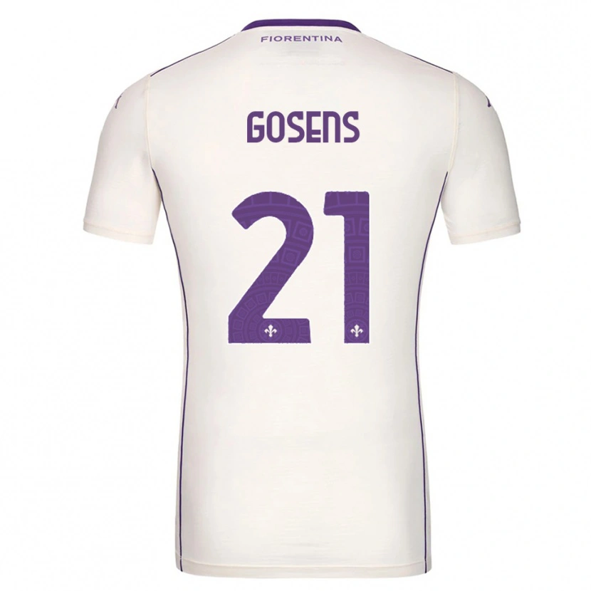 Danxen Homem Camisola Robin Gosens #21 Branco Roxo Vermelho Alternativa 2025/26 Camisa