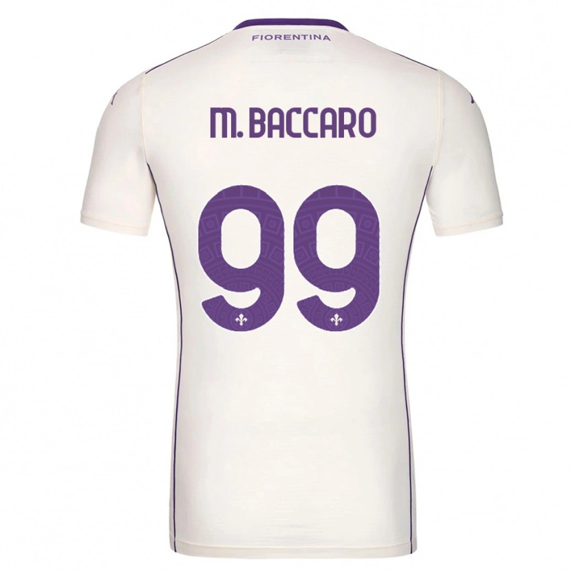 Danxen Homem Camisola Giulia Maria Baccaro #99 Branco Roxo Vermelho Alternativa 2025/26 Camisa
