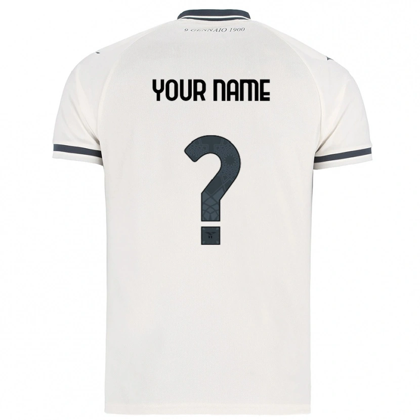 Danxen Homem Camisola Seu Nome #0 Branco Marinho Alternativa 2025/26 Camisa