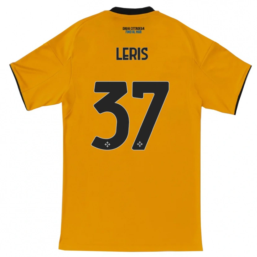 Danxen Homem Camisola Mehdi Léris #37 Laranja Azul Alternativa 2025/26 Camisa