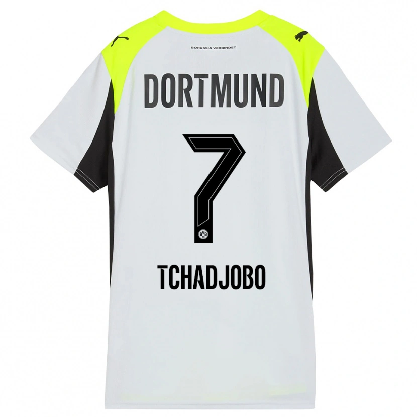 Danxen Homem Camisola Dia Tchadjobo #7 Amarelo Fluorescente Alternativa 2025/26 Camisa